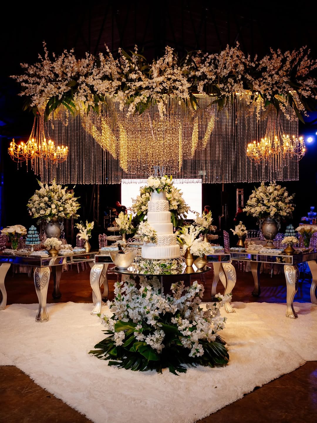 Mesas de Bolo e Buffet